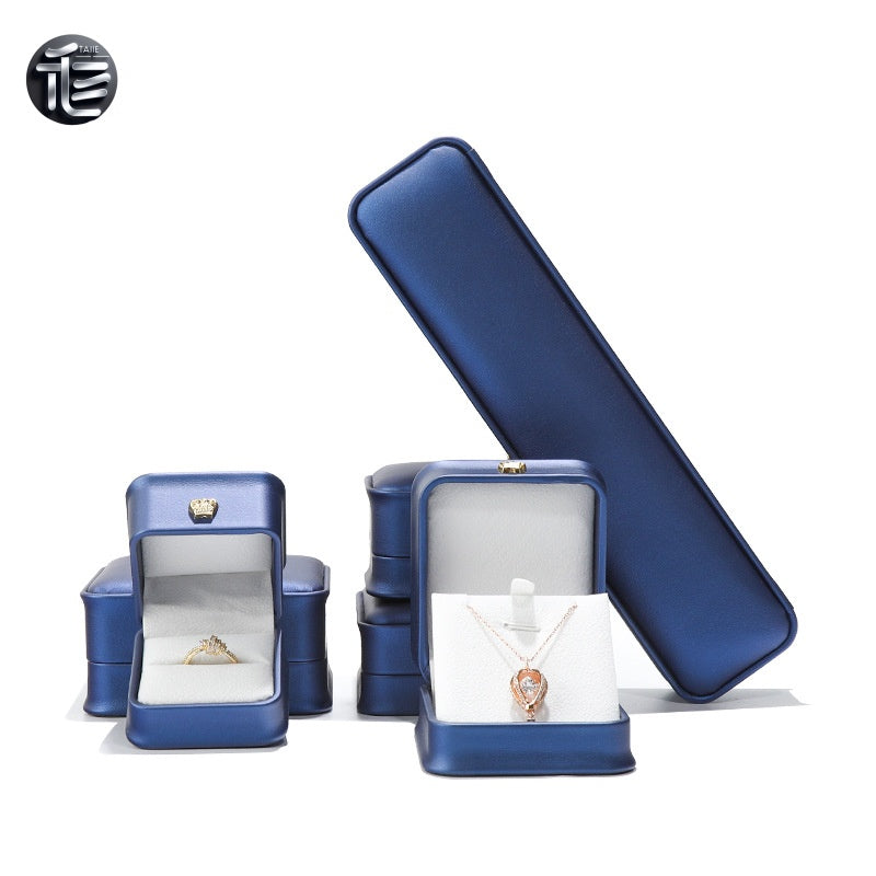 Leather Jewelry Box,Engagement Ring Box,Custom Jewelry Box for Small Business