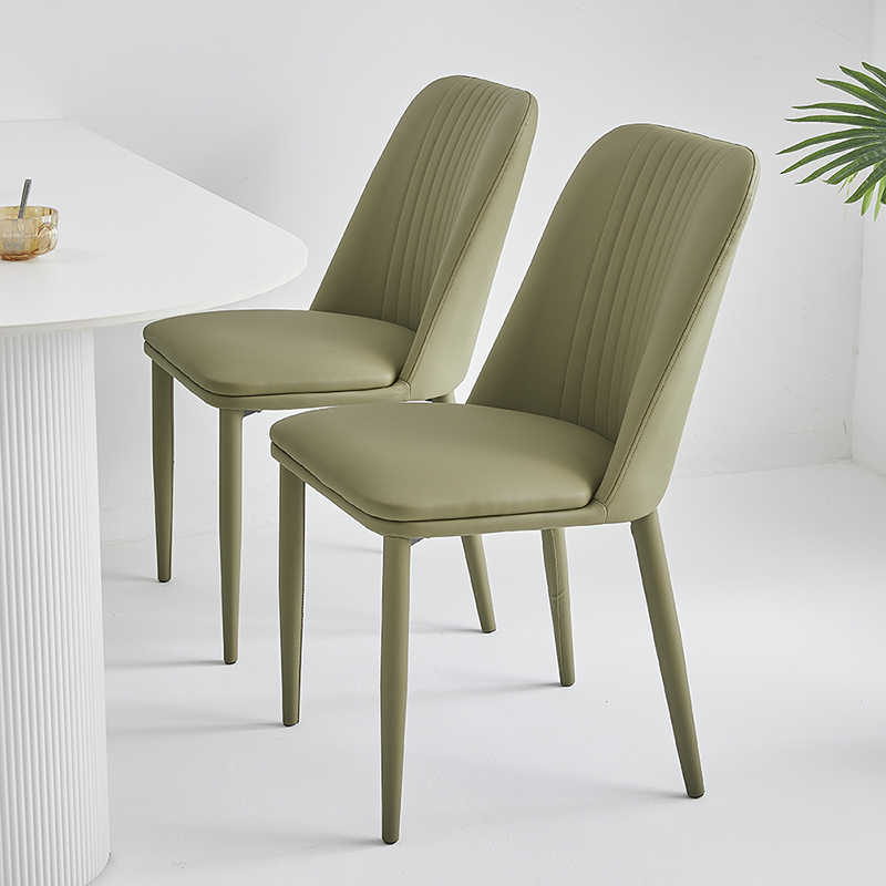 Nordic designer backed home dining chair
