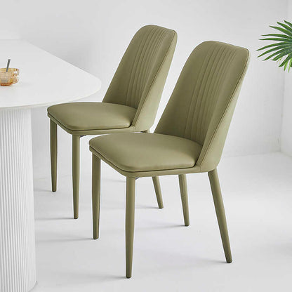 Nordic designer backed home dining chair