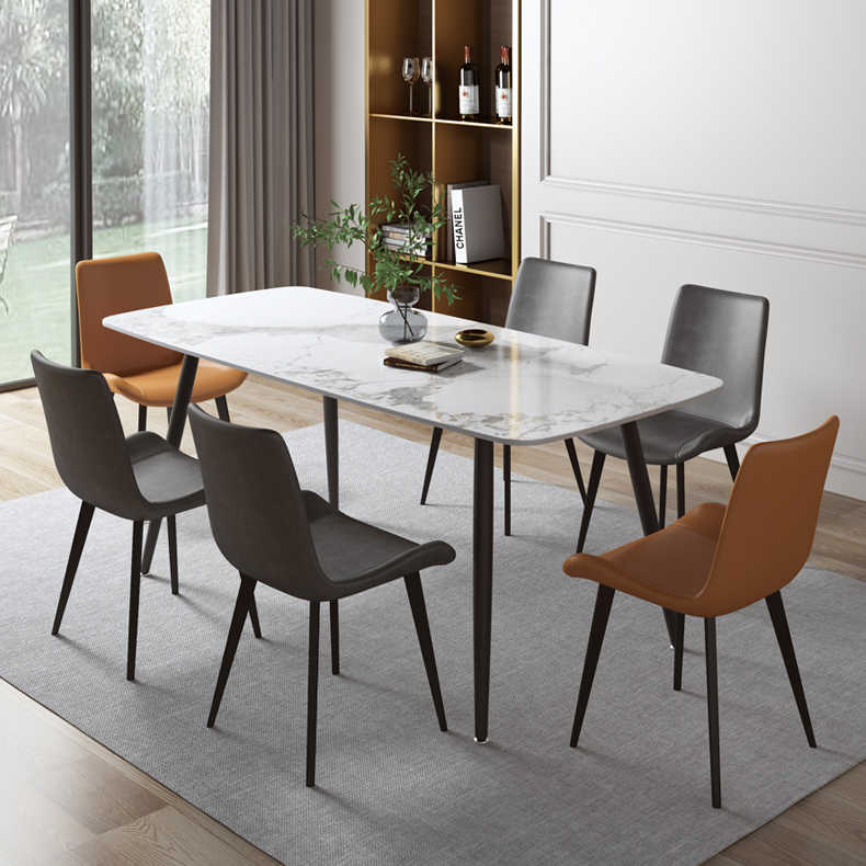 Modern simple Nordic leather meal