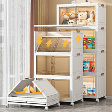 Children's clothes snacks toys Plastic locker Bedroom wardrobe locker Multi-layer storage cabinets