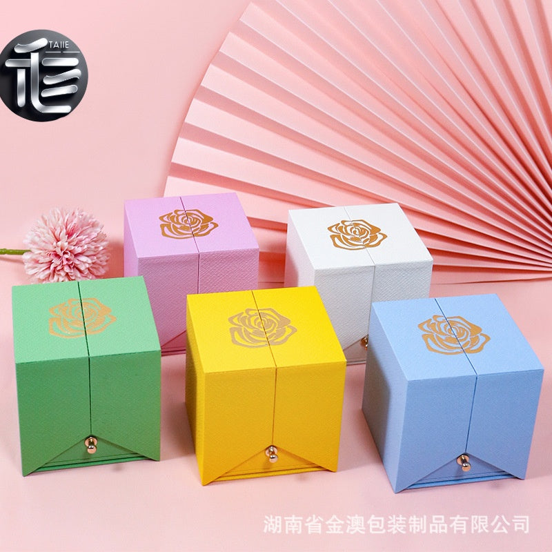 Mother's Day Jewelry Box – Elegant Gift for Mom, Personalized Floral Keepsake Organizer,jewelry box