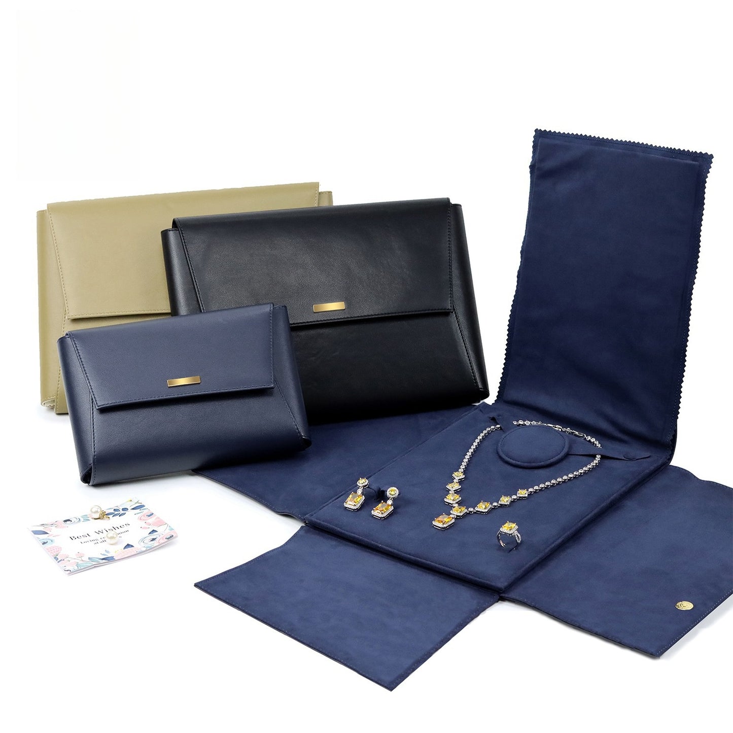 Suede jewelry roll,Leather jewelry organizer,Jewelry travel case,Jewelry organizer for travel