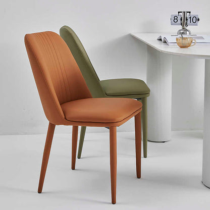 Nordic designer backed home dining chair