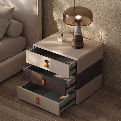 Chivas official flagship store can rotate the bedside table end designer light luxury modern simple bedroom bedside cabinets