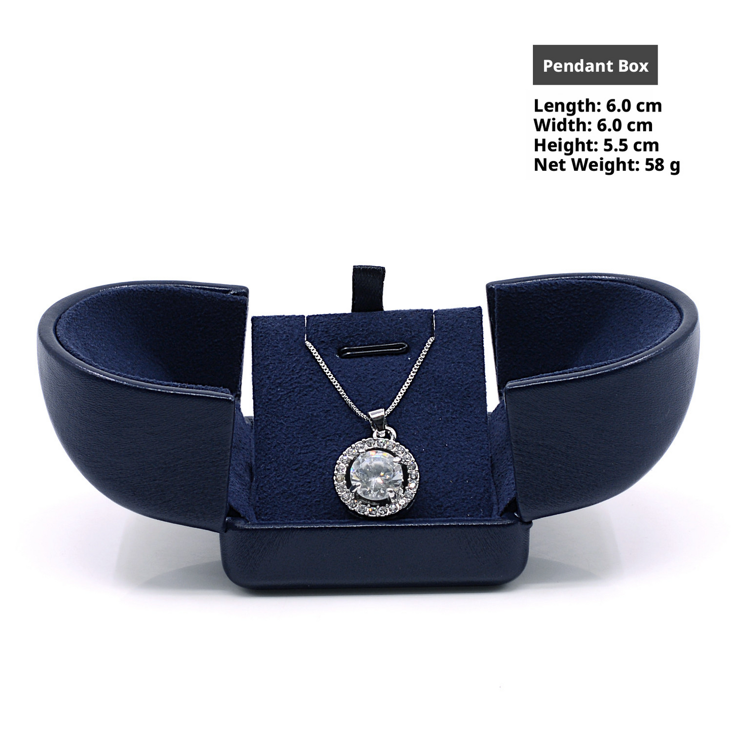 5pcs Navy Velvet Engagement Ring Box, Double Slot Proposal Case, Unique Double-Wing Jewelry Holder
