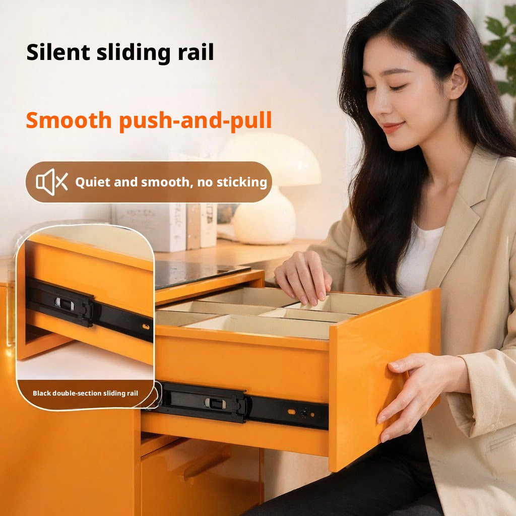 Jewelry Storage Safe, All-Steel Security Cabinet, Fingerprint Passcode Lock Box