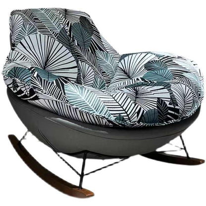 Nordic light luxury single sofa network red rocking chair home recliner lounger lounger Rocking chair sofa chair