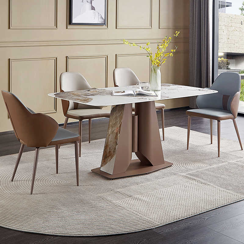 Modern style light luxury dining chair