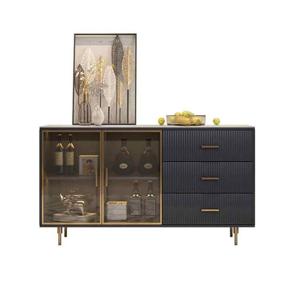 Italian marble side cabinet