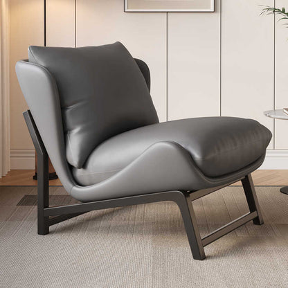 Nordic single sofa chair modern simple balcony lounge chair Italian minimalist living room Tiger chair designer lounge chair