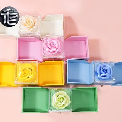 Mother's Day Jewelry Box – Elegant Gift for Mom, Personalized Floral Keepsake Organizer,jewelry box