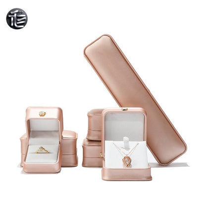 Leather Jewelry Box,Engagement Ring Box,Custom Jewelry Box for Small Business