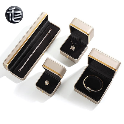 Luxury Jewelry Gift Box,Bridal Jewelry Box – Wedding Day Keepsake Organizer for Bride, Personalized Name & Date Gift