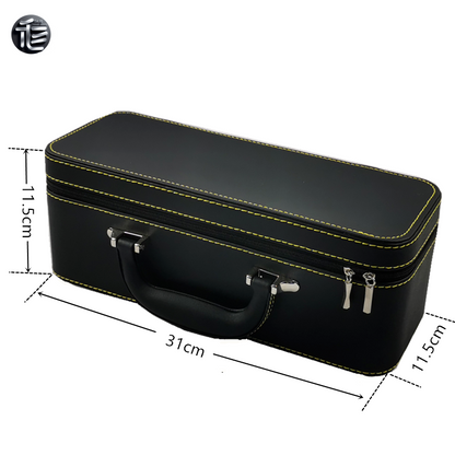 Travel Jewelry Case | Small Portable Organizer for Necklaces & Rings | Soft Velvet Pouch for Suitcase