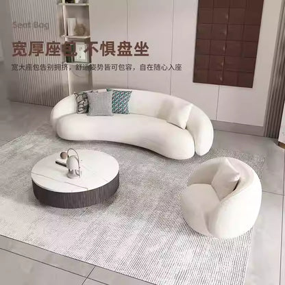 Nordic fabric sofa creative small apartment simple