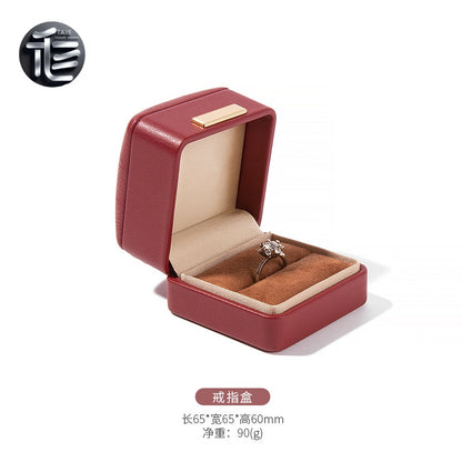 Jewelry Box,Ring Box,Necklace Box,Leather Jewelry Box,Valentine’s Day Jewelry Box,Custom Jewelry Box for Small Business