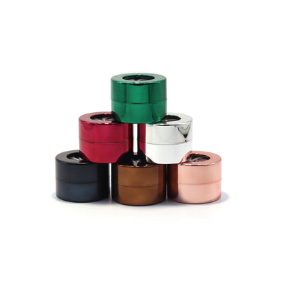 2PCS Plated plastic Ring Box, Unique Wedding Ring Case, Gift for Her