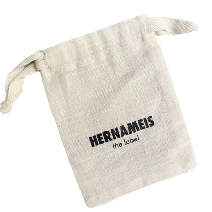 100PCS Custom Logo Cotton Jewelry Pouches, Personalized Drawstring Gift Bags