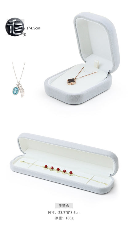 Engagement Ring Box Velvet – Wedding Ring Holder for Proposal, Luxury Heart-Shaped Jewelry Gift Box,Custom Jewelry Box for Small Business