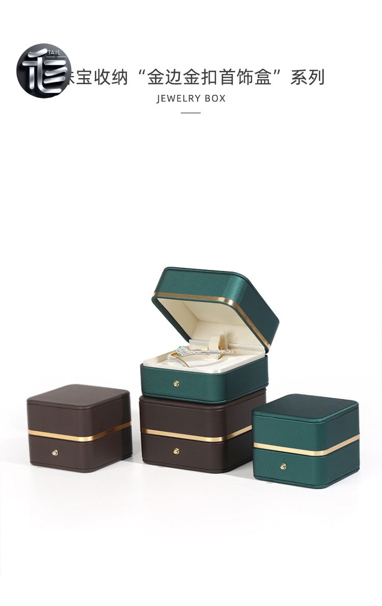 Luxury Jewelry Gift Box,Bridal Jewelry Box – Wedding Day Keepsake Organizer for Bride, Personalized Name & Date Gift