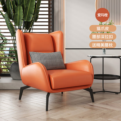 Single chair network red tiger chair single sofa light luxury living room meeting simple leisure chair balcony tea table chair