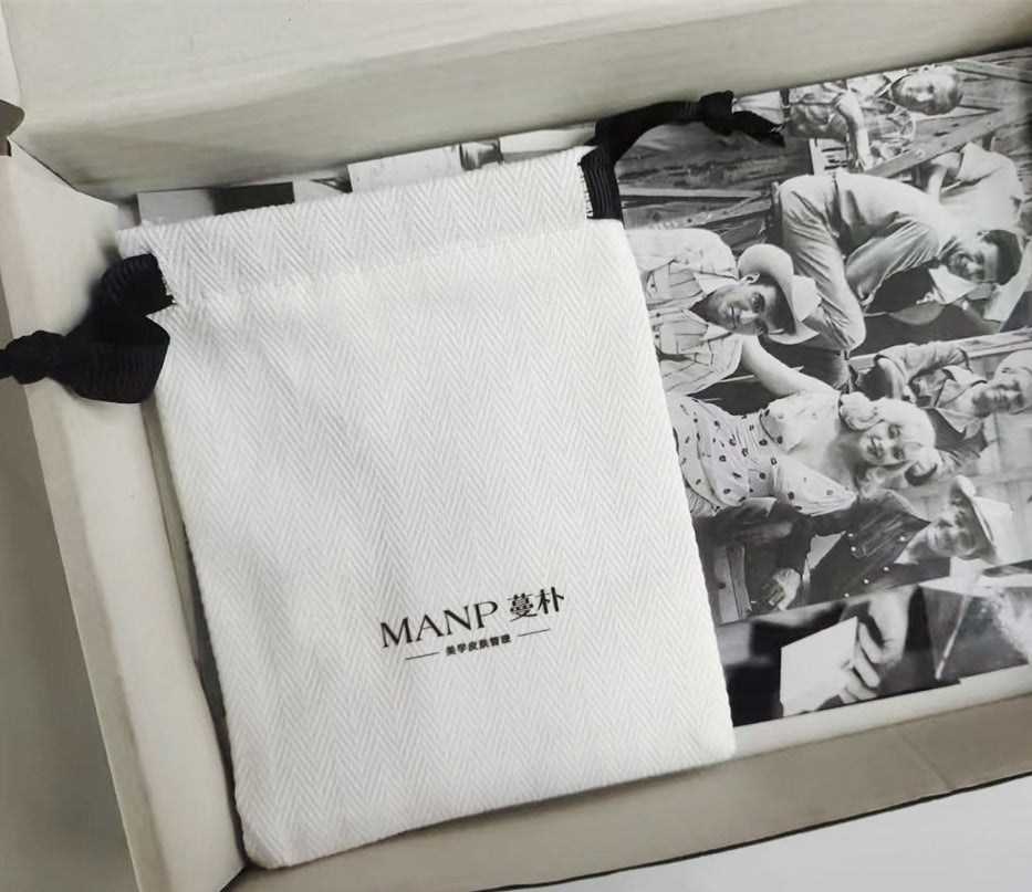 100PCS Custom Cotton Jewelry Pouches, Logo Drawstring Bags, Small Storage (Bulk Available)