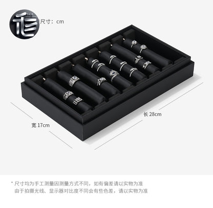 Ring box.Display Jewelry Box | Large Capacity Foldable Organizer | Trays for Vendors & Exhibitors