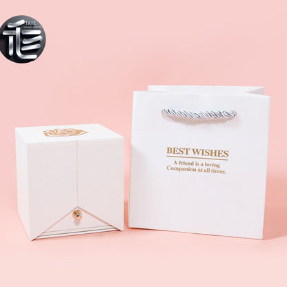 Mother's Day Jewelry Box – Elegant Gift for Mom, Personalized Floral Keepsake Organizer,jewelry box