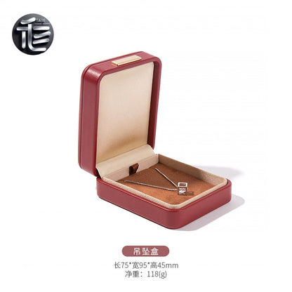 Jewelry Box,Ring Box,Necklace Box,Leather Jewelry Box,Valentine’s Day Jewelry Box,Custom Jewelry Box for Small Business