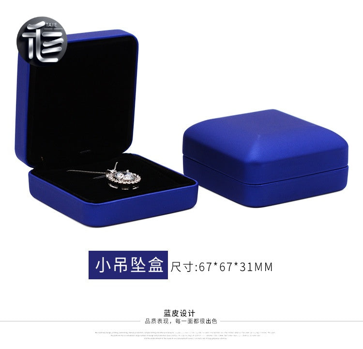 Engagement Ring Box Velvet – Wedding Ring Holder for Proposal, Luxury Heart-Shaped Jewelry Gift Box,Bulk Jewelry Boxes