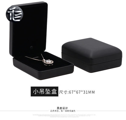 Engagement Ring Box Velvet – Wedding Ring Holder for Proposal, Luxury Heart-Shaped Jewelry Gift Box,Bulk Jewelry Boxes