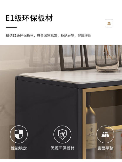 Italian marble side cabinet