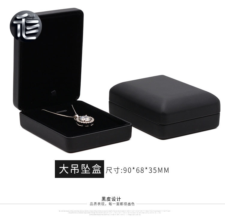 Engagement Ring Box Velvet – Wedding Ring Holder for Proposal, Luxury Heart-Shaped Jewelry Gift Box,Bulk Jewelry Boxes