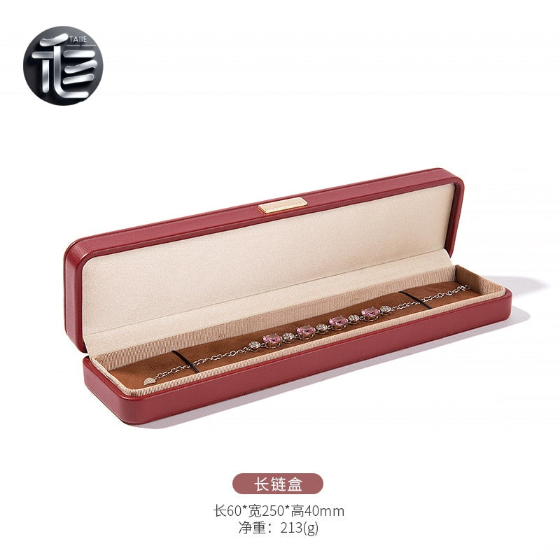 Jewelry Box,Ring Box,Necklace Box,Leather Jewelry Box,Valentine’s Day Jewelry Box,Custom Jewelry Box for Small Business