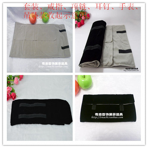 Jewelry roll,Jewelry travel case,Velvet jewelry roll,Leather jewelry organizer,Jewelry pouch,Compact jewelry roll