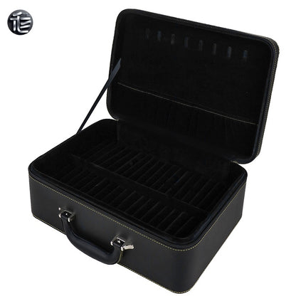Travel Jewelry Case | Small Portable Organizer for Necklaces & Rings | Soft Velvet Pouch for Suitcase