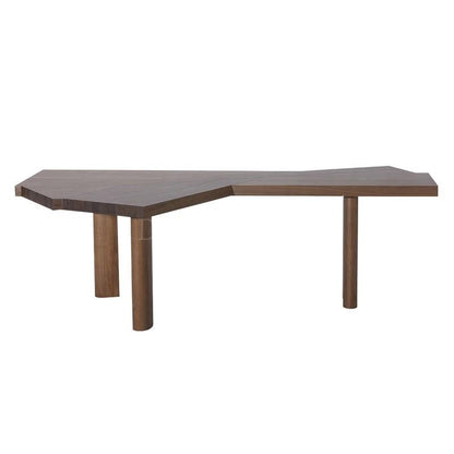 Simple modern solid wood computer desk boss desk light luxury simple desk shaped table design desk