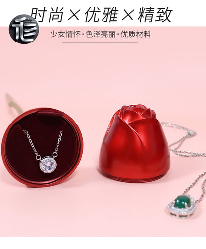 Married Ring Box for Engagement – Personalized Wedding Jewelry Gift Box,Luxury Jewelry Gift Box