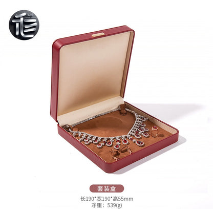 Jewelry Box,Ring Box,Necklace Box,Leather Jewelry Box,Valentine’s Day Jewelry Box,Custom Jewelry Box for Small Business