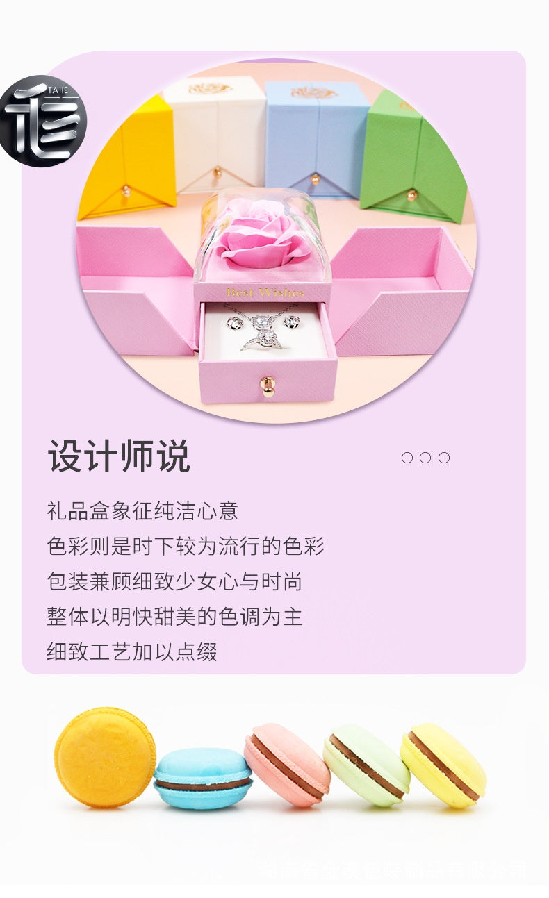 Mother's Day Jewelry Box – Elegant Gift for Mom, Personalized Floral Keepsake Organizer,jewelry box