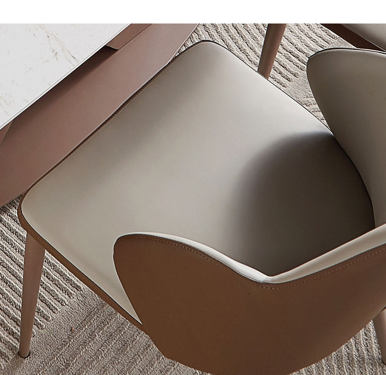 Modern style light luxury dining chair
