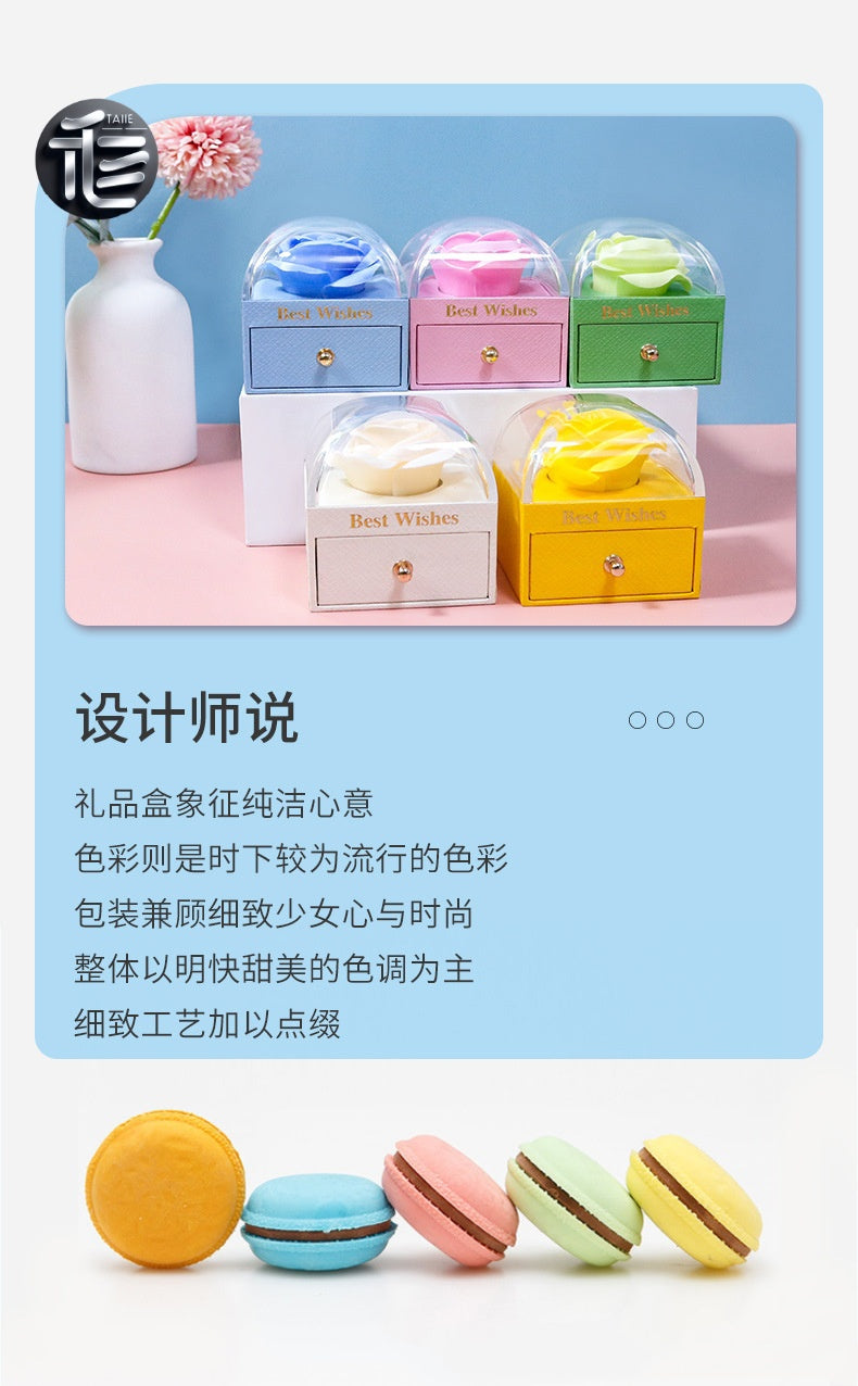 Christmas Jewelry Gift Box – Festive Velvet Ring & Necklace Box, Holiday Present for Her,jewelry box