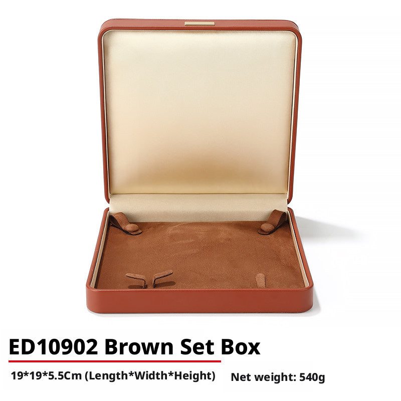 Bulk Jewelry Packaging for Small Business | Faux Leather Exterior