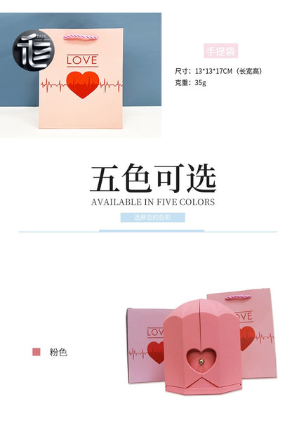 Ring Box for Proposal – Velvet Lined Wedding Ring Holder, Small Luxury Gift Box for Engagement,jewelry box