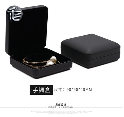 Engagement Ring Box Velvet – Wedding Ring Holder for Proposal, Luxury Heart-Shaped Jewelry Gift Box,Bulk Jewelry Boxes