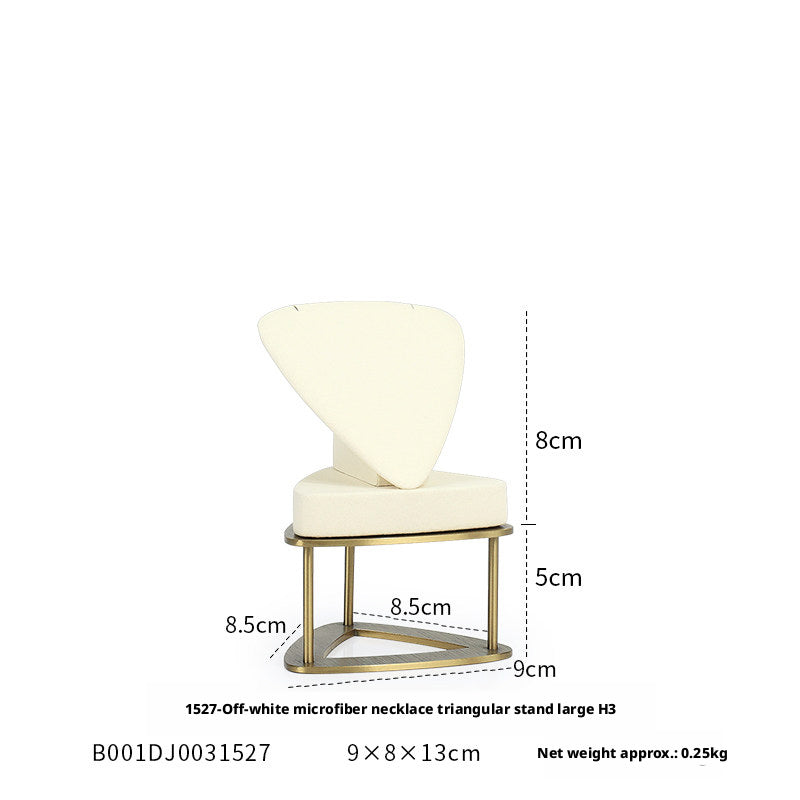 Minimalist Gold Metal Riser - Geometric Display for Shop
