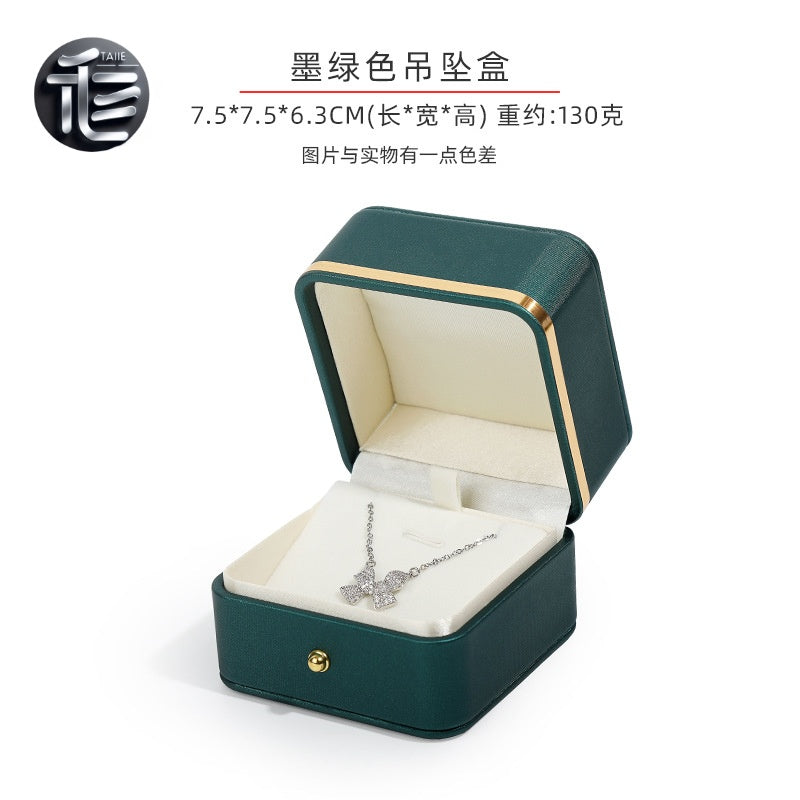 Luxury Jewelry Gift Box,Bridal Jewelry Box – Wedding Day Keepsake Organizer for Bride, Personalized Name & Date Gift