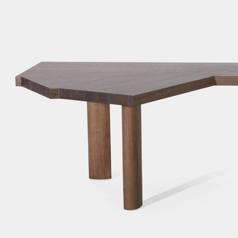 Simple modern solid wood computer desk boss desk light luxury simple desk shaped table design desk