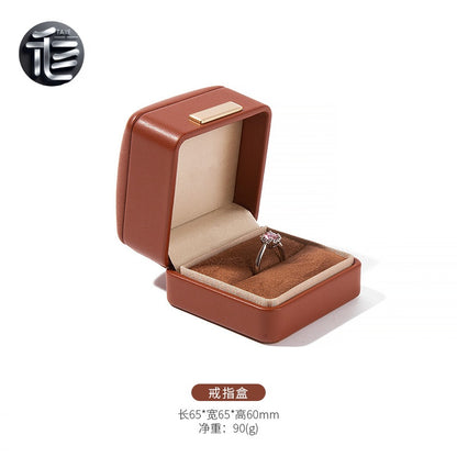Jewelry Box,Ring Box,Necklace Box,Leather Jewelry Box,Valentine’s Day Jewelry Box,Custom Jewelry Box for Small Business